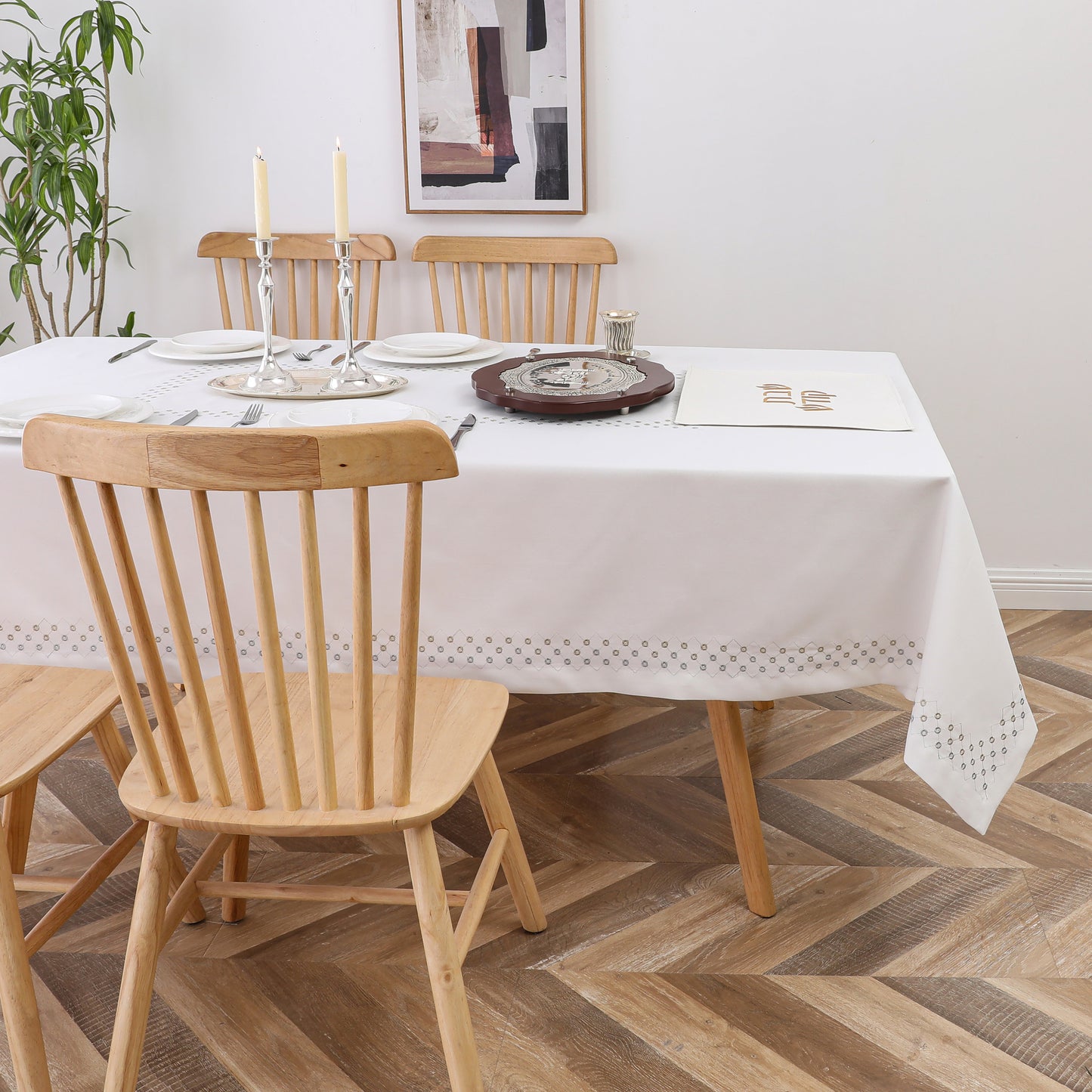 Tablecloth Poly Linen-Look #TC1555